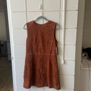 Brand New French Connection Corduroy Tank Mini Dress